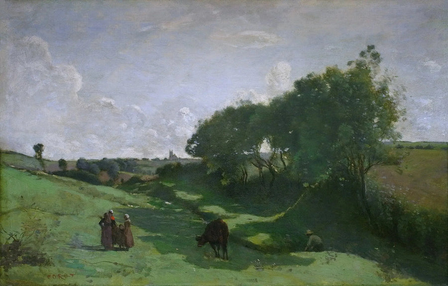 Das Vallon - Jean-Baptiste Camille Corot