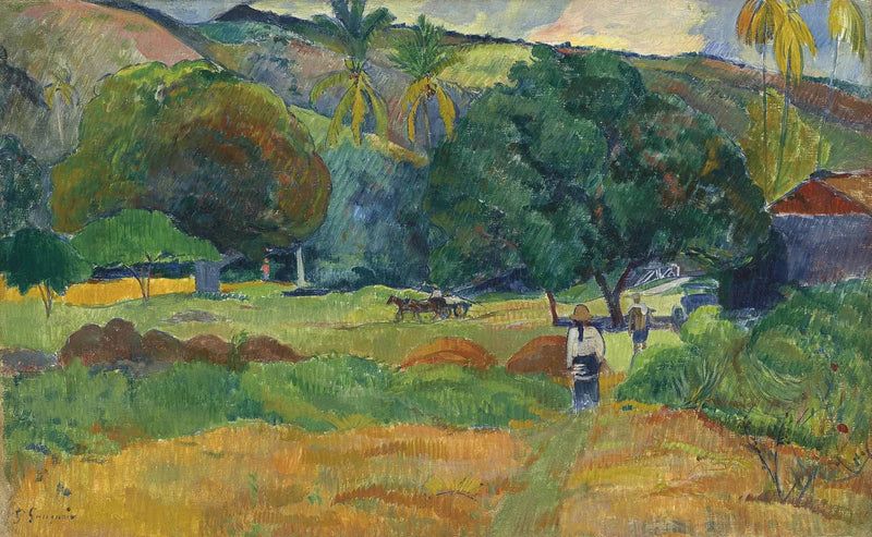 Das Tal - Paul Gauguin