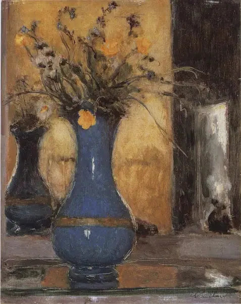 Das blaue Vase - Édouard Vuillard