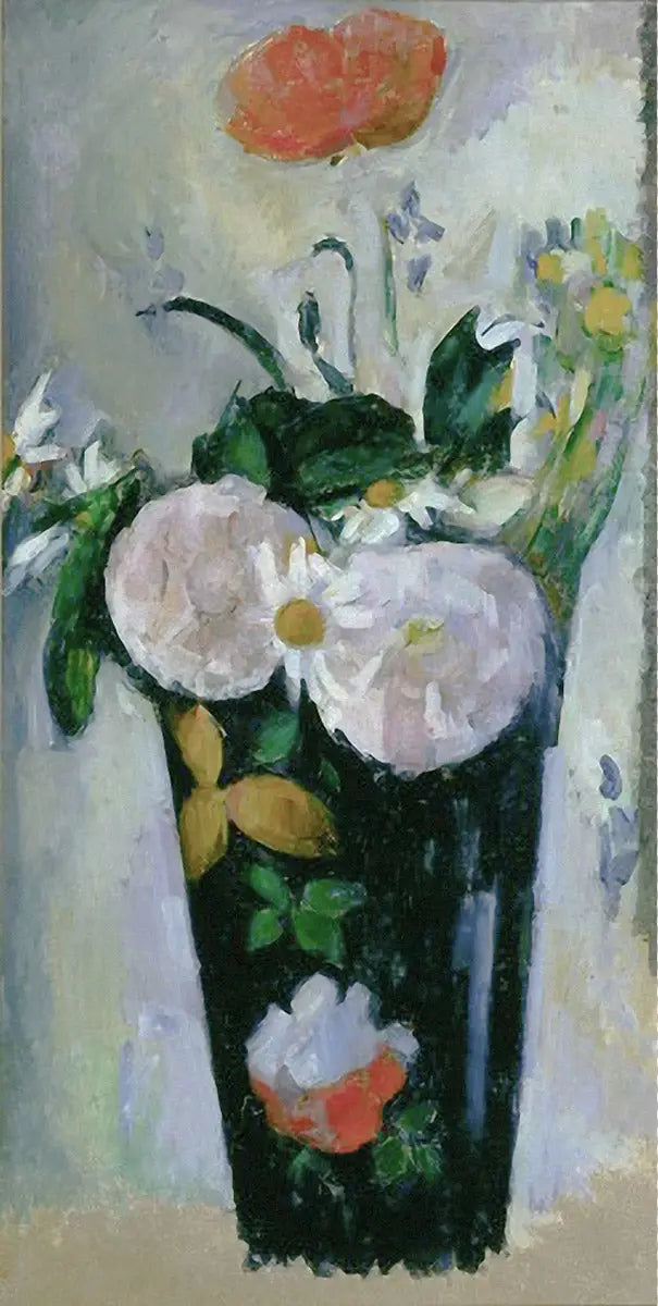 Die dunkelblaue Vase, III - Paul Cézanne