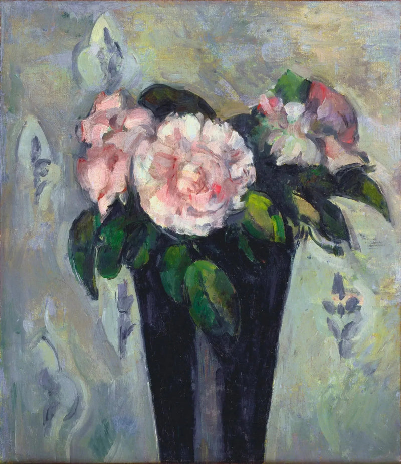 Die dunkelblaue Vase - Paul Cézanne