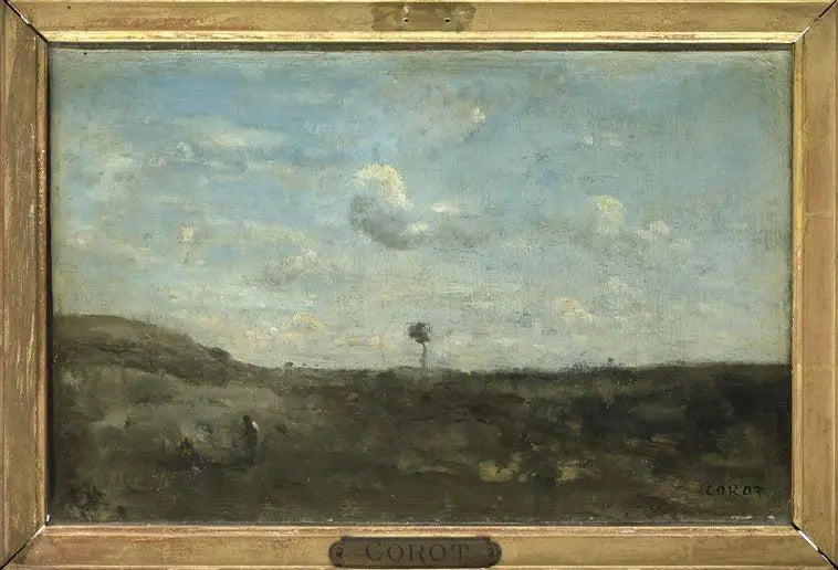 Das weite Plateau - Jean-Baptiste Camille Corot