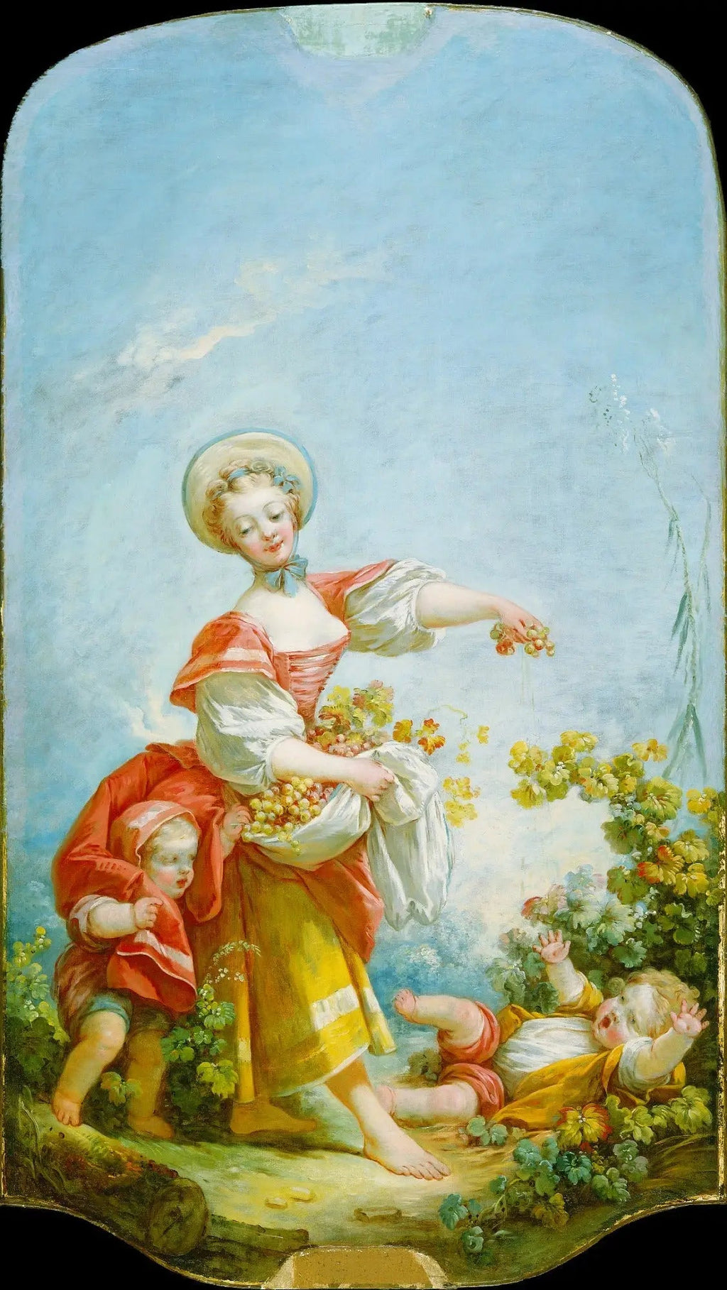 Le vendangeur - Jean-Honoré Fragonard image 2 reproduction réalisée par Alpha Reproduction