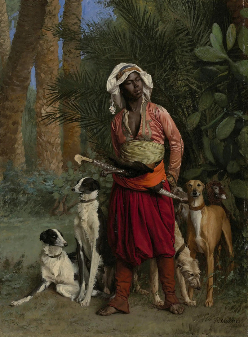 Der schwarze Jäger - Jean-Léon Gérôme