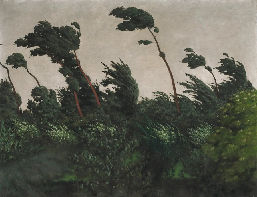 Der Wind - Félix Vallotton