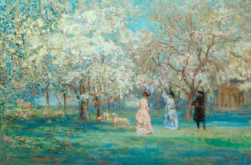 Der blühende Obstgarten - Charles Conder