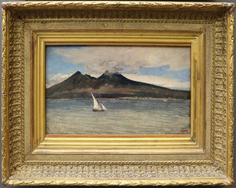 Der Vesuv - Jean-Baptiste Camille Corot