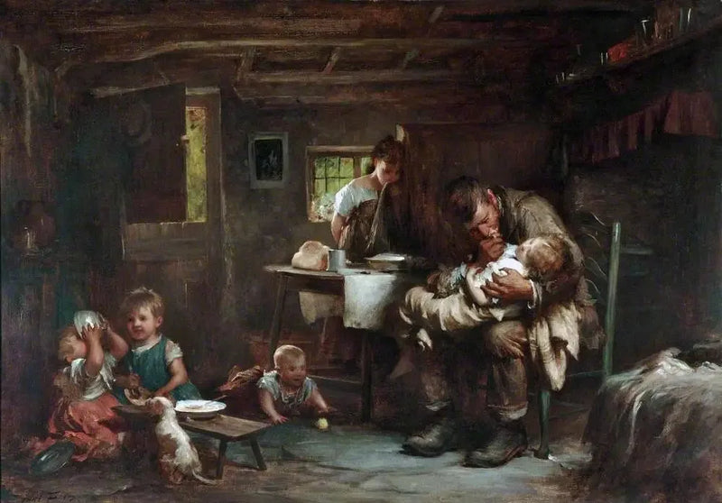 Der Witwer - Luke Fildes