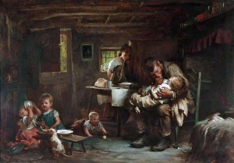 Der Witwer - Luke Fildes