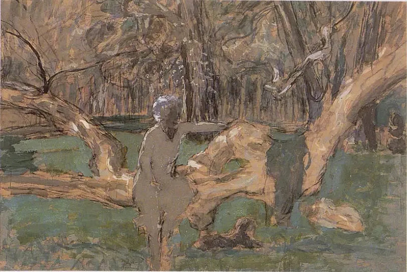 Der alte Baum - Édouard Vuillard