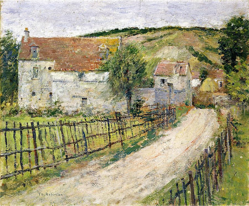 Die alte Mühle - Theodore Robinson