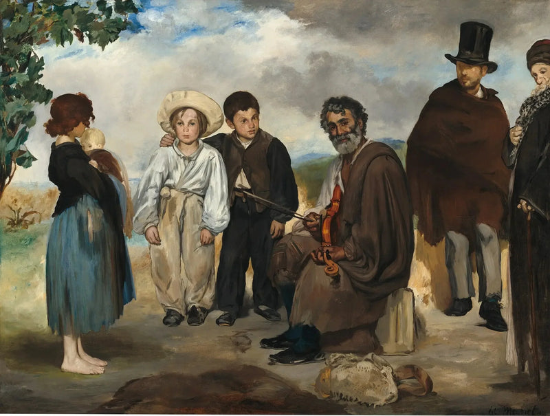 Der alte Musiker - Édouard Manet