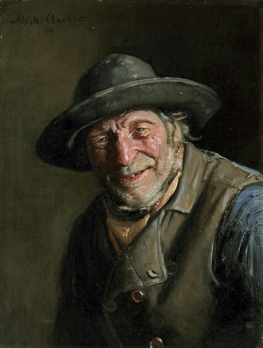 Alter Seren. -Michael Peter Ancher