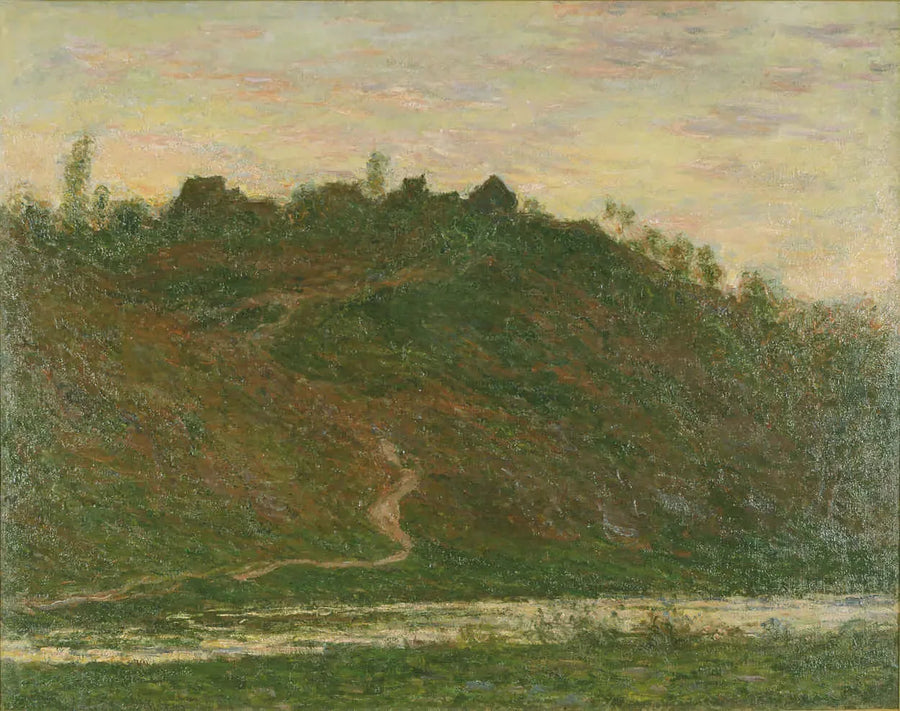 Das Dorf La Roche-Blond, Abendstimmung - Claude Monet
