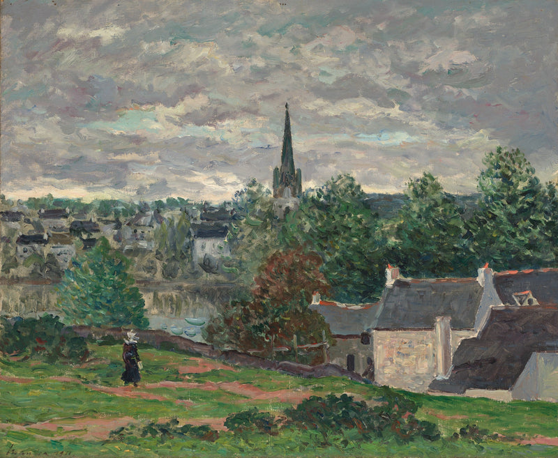 Das Dorf von Rosporden (Finistère) - Maxime Maufra