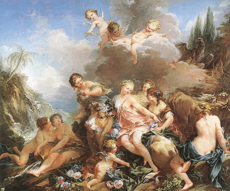 Der Überfall Europas - François Boucher