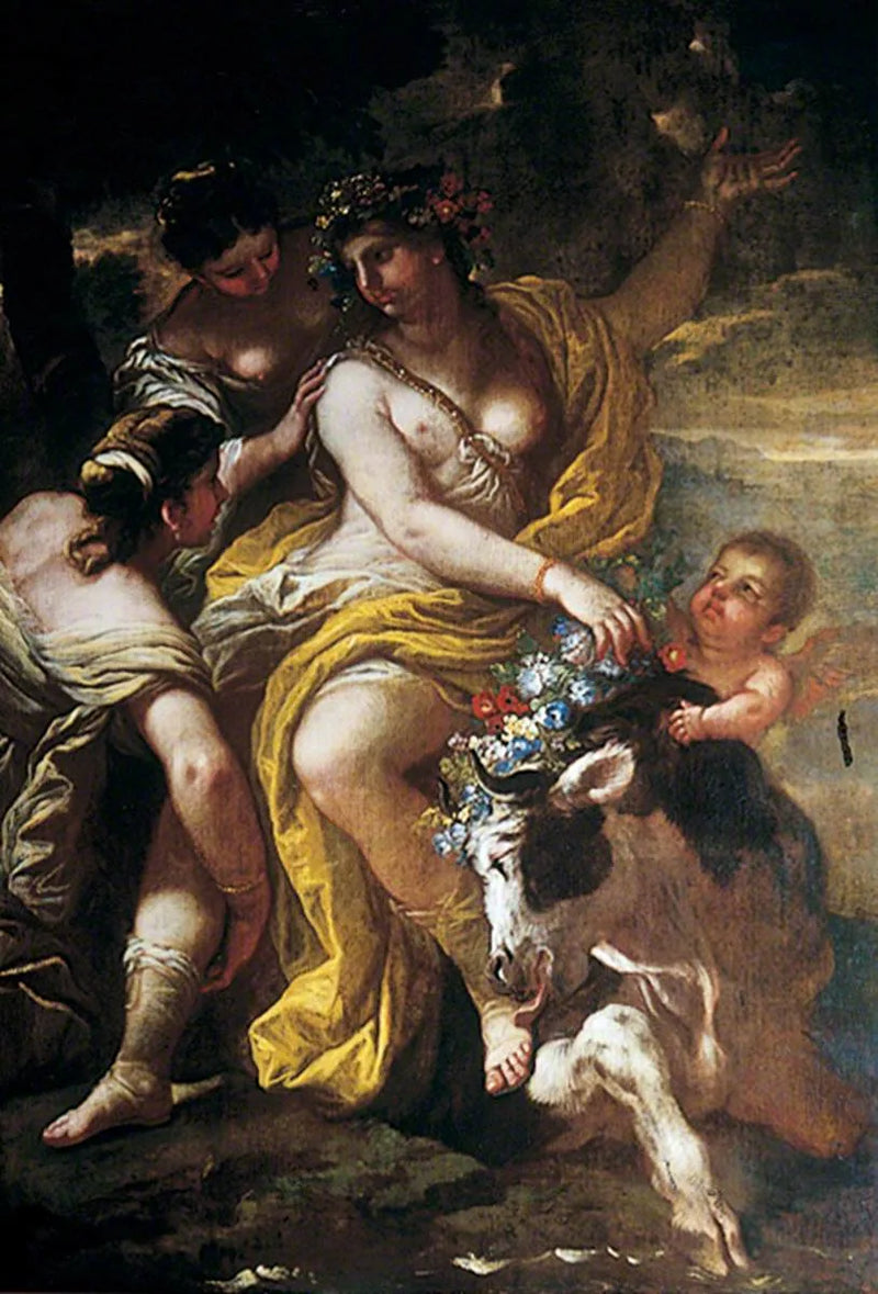Der Vergewaltigung Europas - Luca Giordano