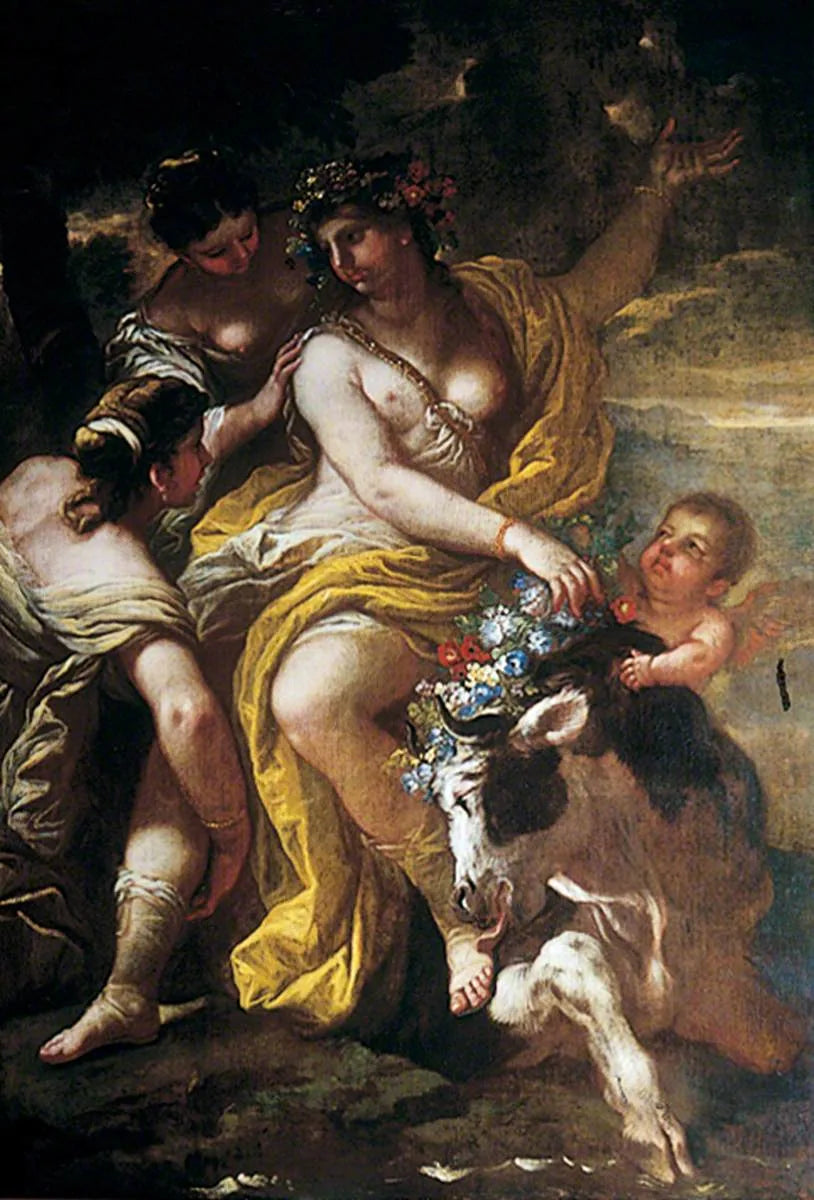 Der Vergewaltigung Europas - Luca Giordano