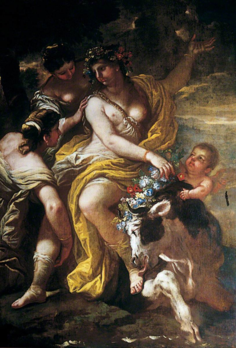 Der Vergewaltigung Europas - Luca Giordano