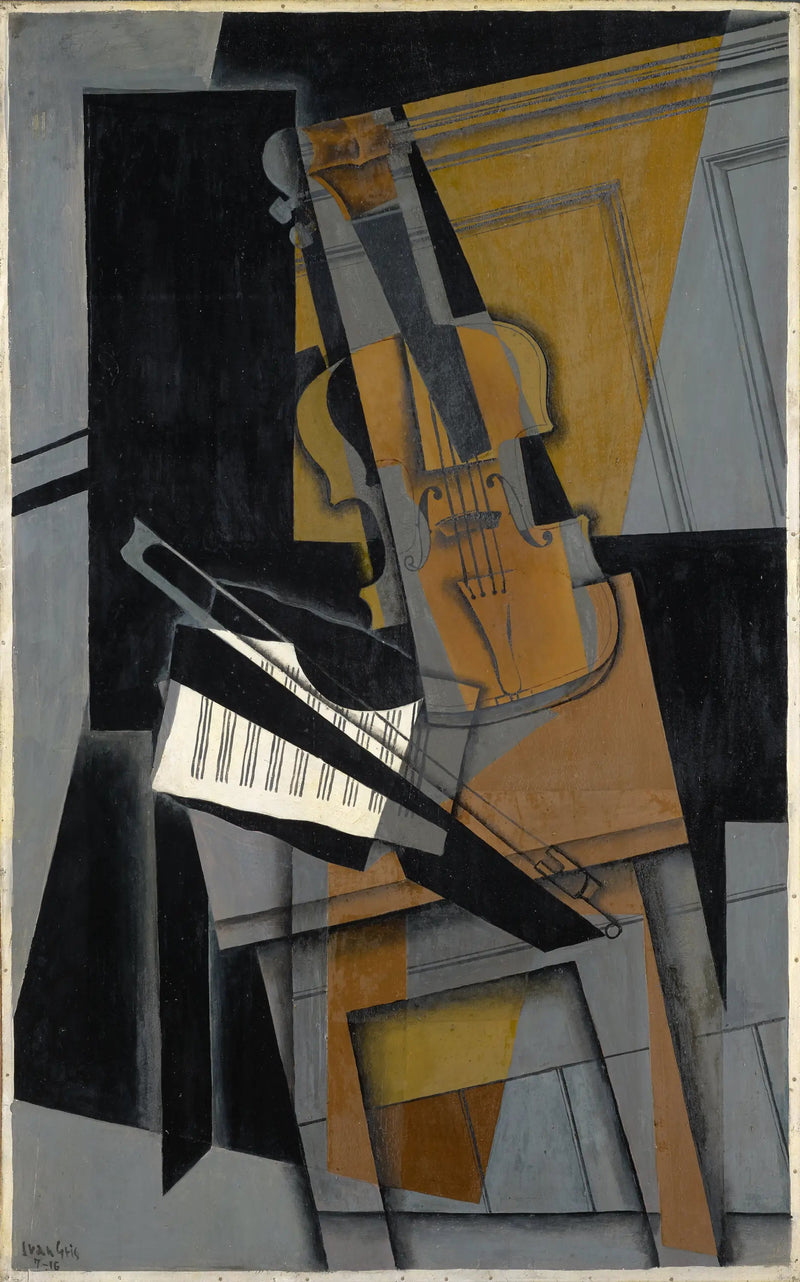 Der Geiger - Juan Gris
