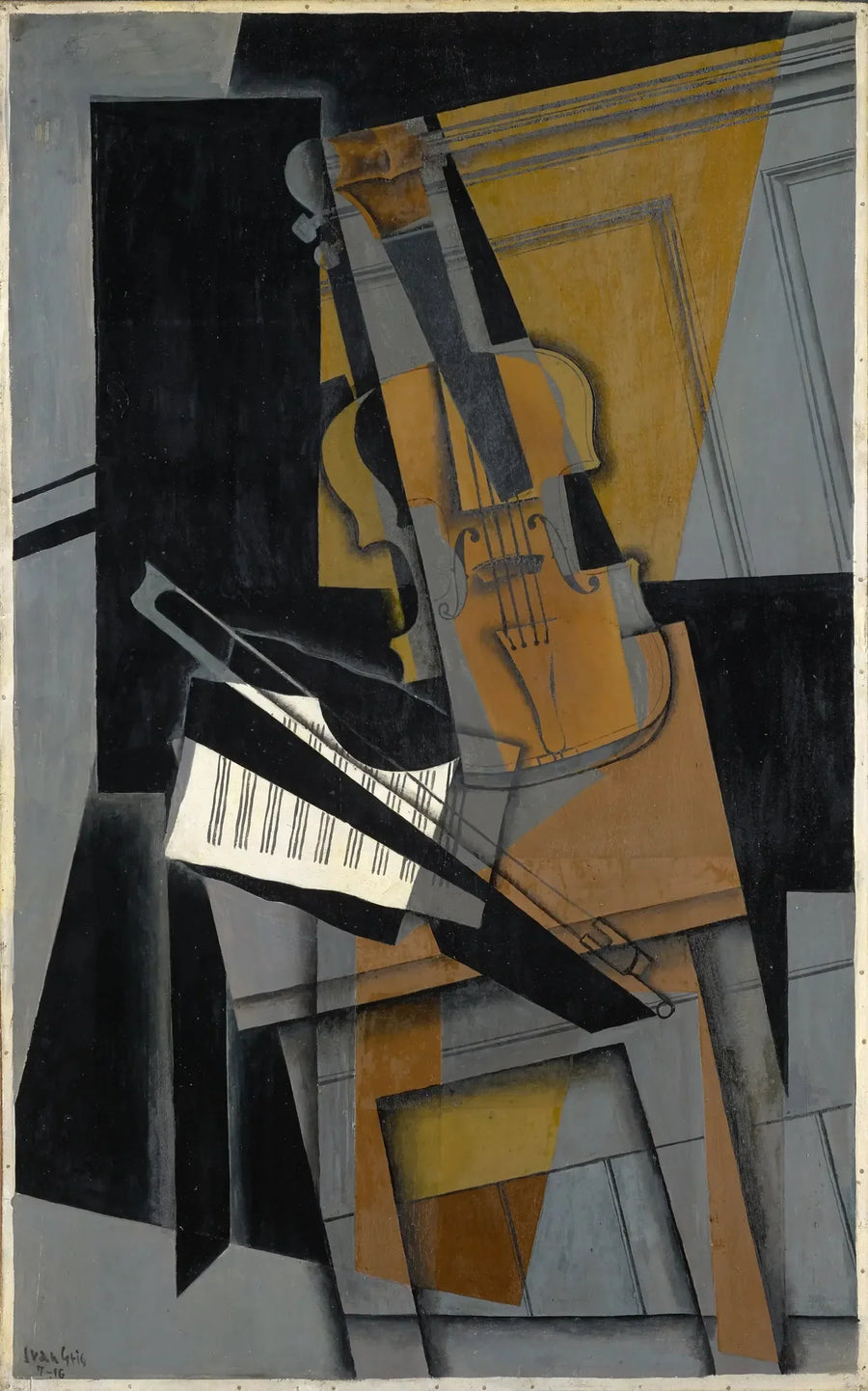 Der Geiger - Juan Gris
