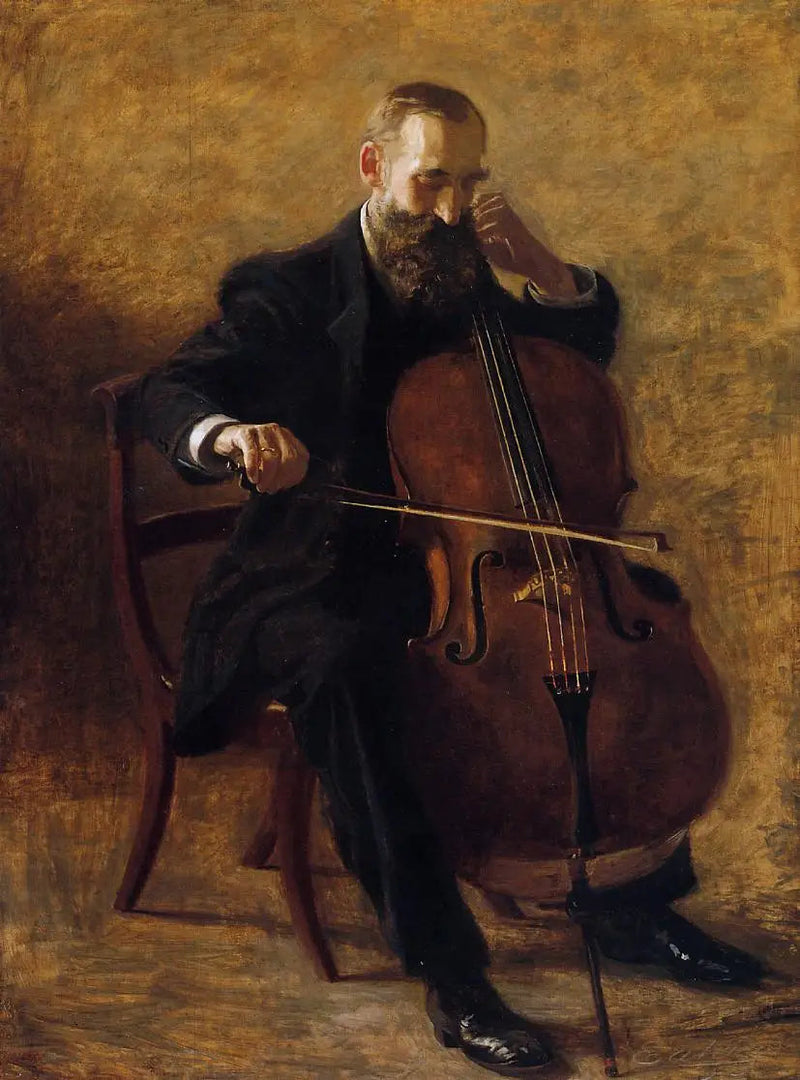 Der Cellist - Thomas Eakins