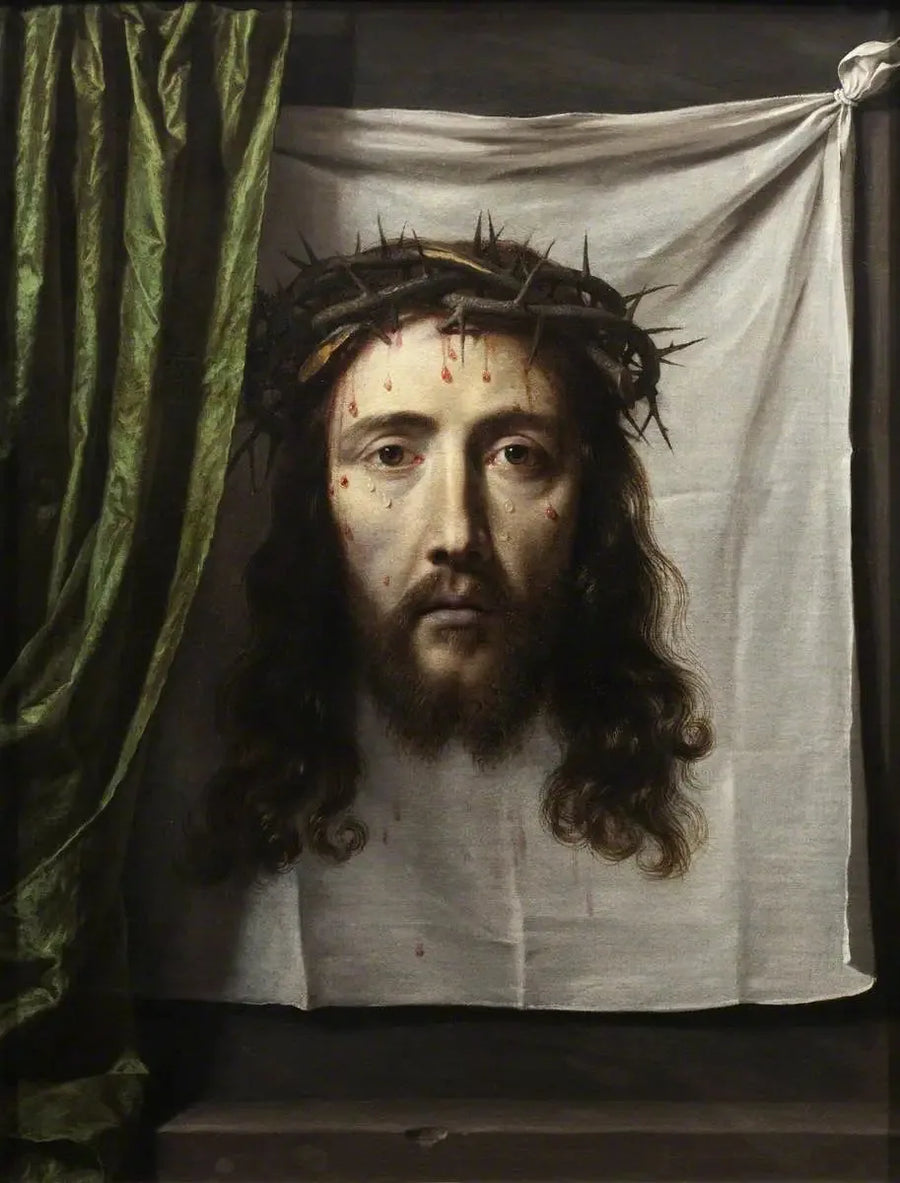 Der Schleier der Heiligen Veronika - Philippe de Champaigne