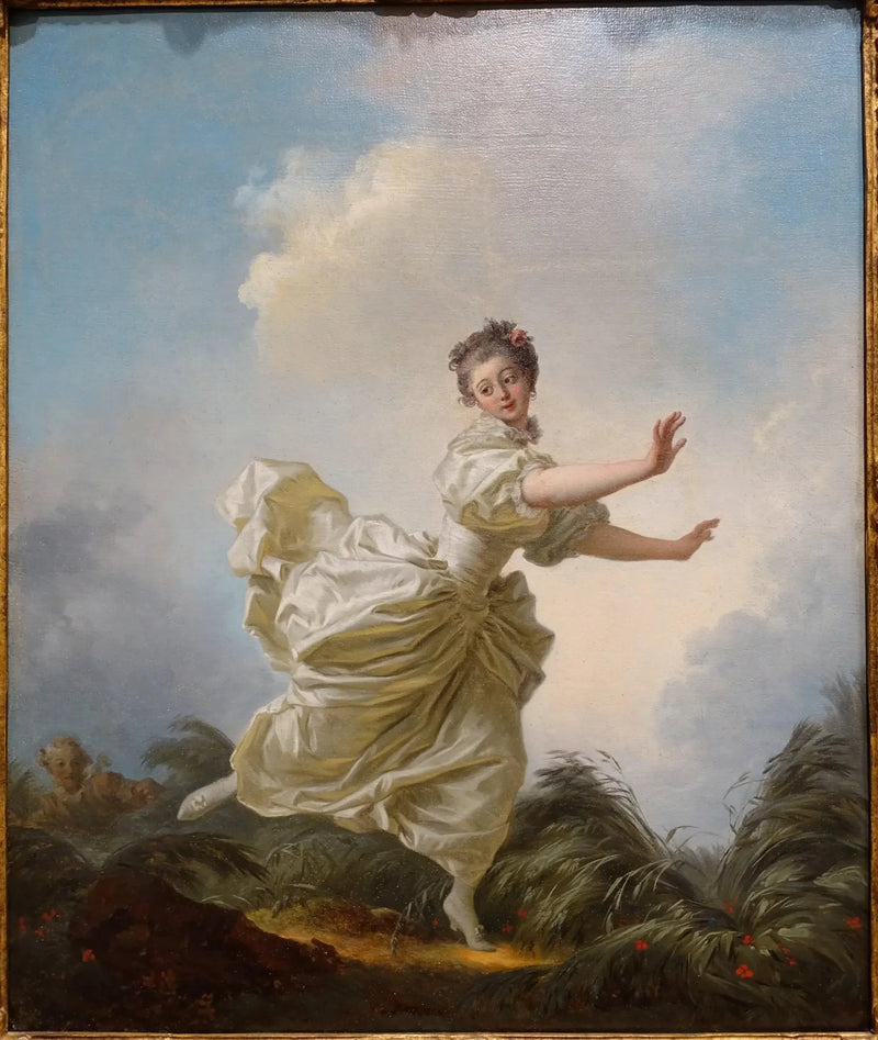 Der vororganisierte Flug - Jean-Honoré Fragonard