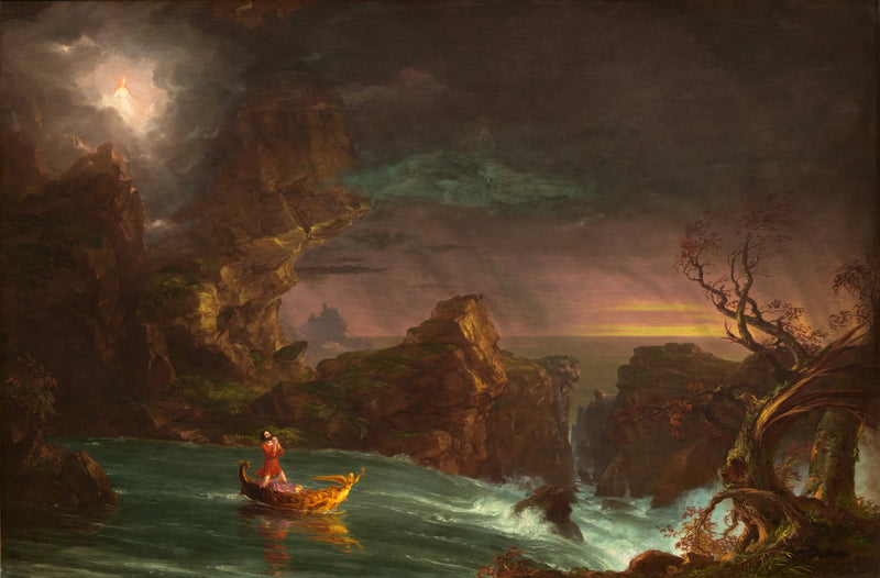 Die Reise des Lebens : Erwachsenesalter - Thomas Cole