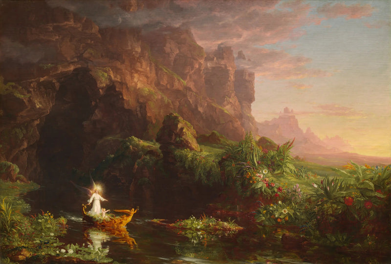 Die Reise des Lebens : Kindheit - Thomas Cole