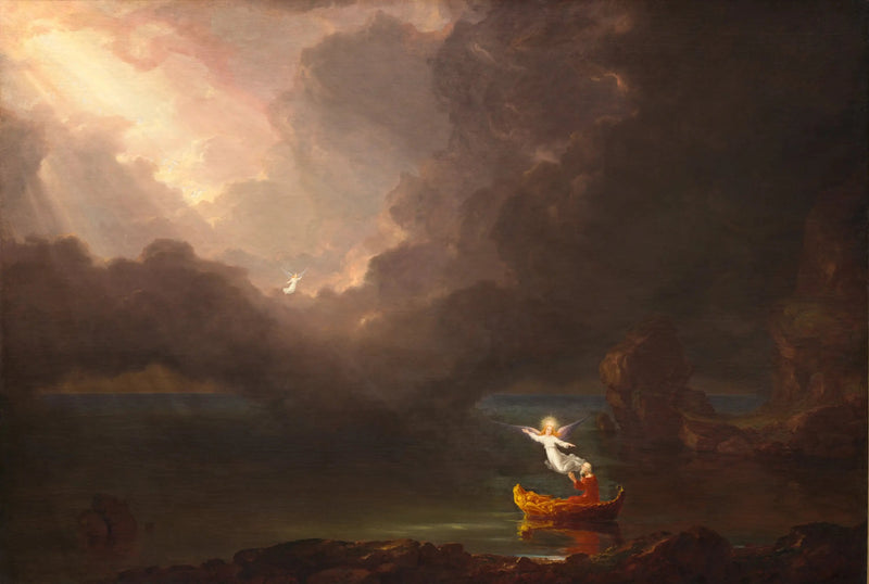 Die Reise des Lebens : Alter - Thomas Cole