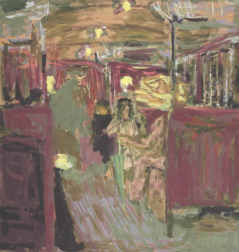 U-Bahn-Wagen - I - Édouard Vuillard