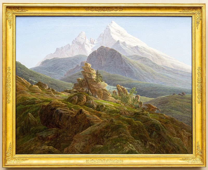 Der Watzmann - Caspar David Friedrich