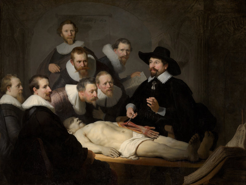 Die Anatomielektion des Doktors Tulp - Rembrandt