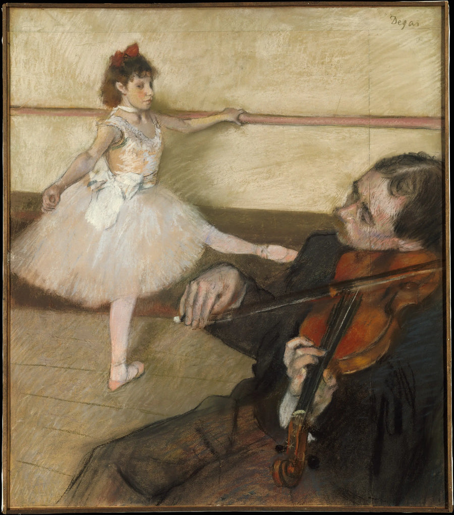 Die Tanzstunde - Edgar Degas