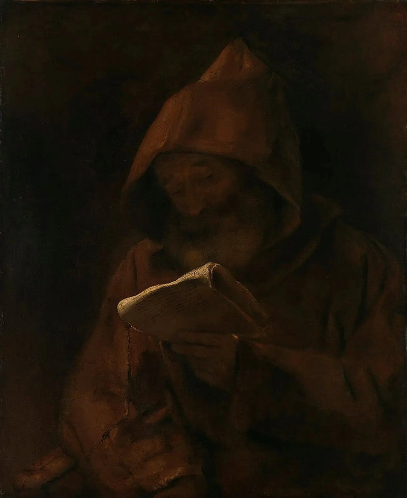 Lesung des Mönchs - Rembrandt