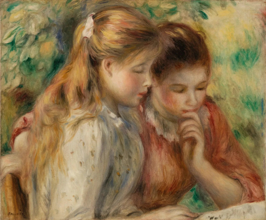 Das Lesen - Pierre-Auguste Renoir