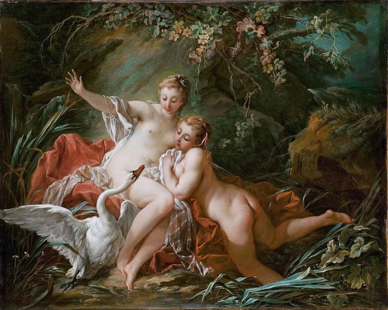Leda und der Schwan - François Boucher