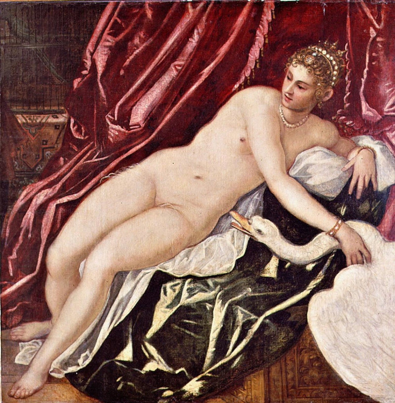 Leda und der Schwan - Jacopo Tintoretto
