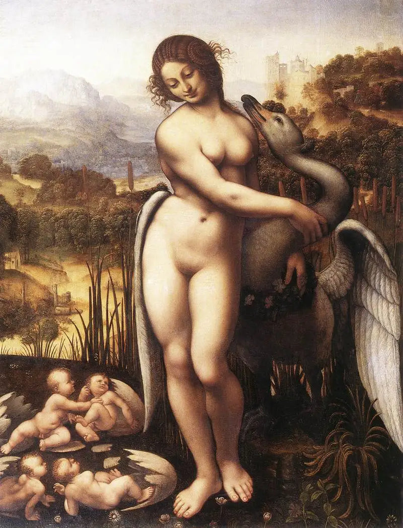 Leda und der Schwan - Leonardo da Vinci
