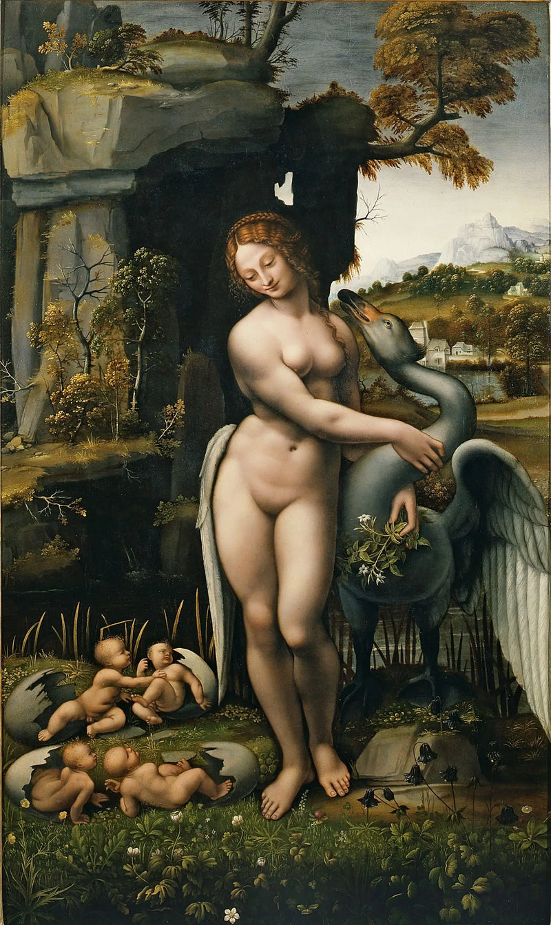 Leda und der Schwan - Leonardo da Vinci