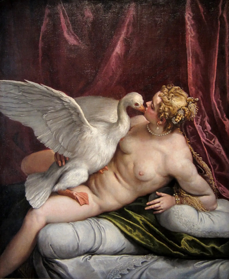 Leda und der Schwan - Paul Véronèse
