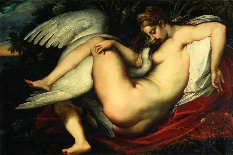 Leda und der Schwan - Peter Paul Rubens
