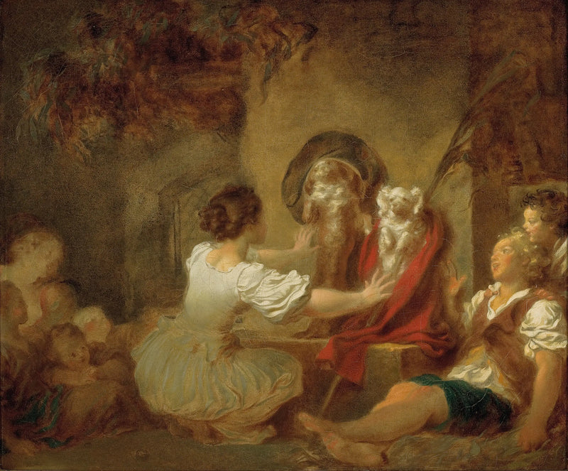 Die Erziehung macht alles - Jean-Honoré Fragonard