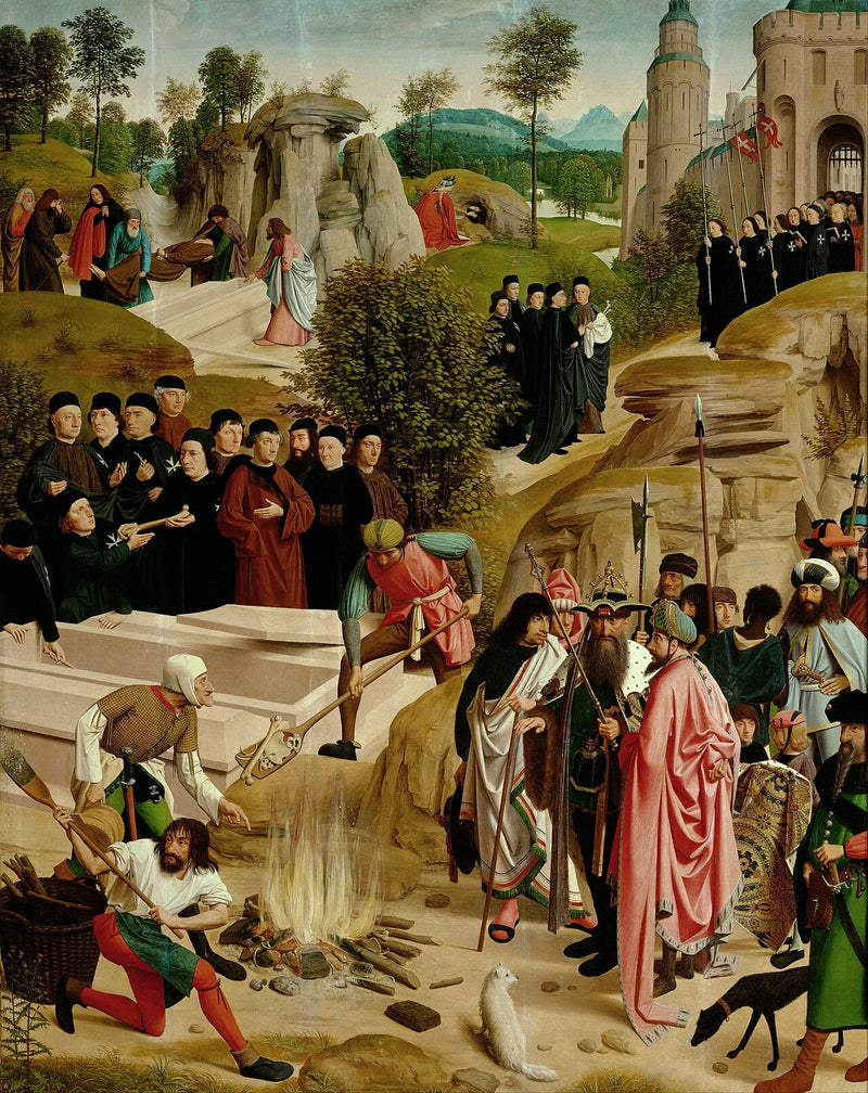 Legende der Reliquien des heiligen Johannes des Täufers - Geertgen tot Sint Jans