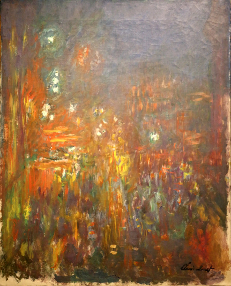 Leicester Square, die Nacht - Claude Monet