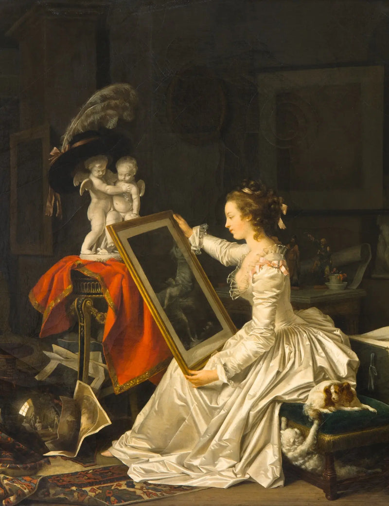 Interessante Schülerin - Jean-Honoré Fragonard