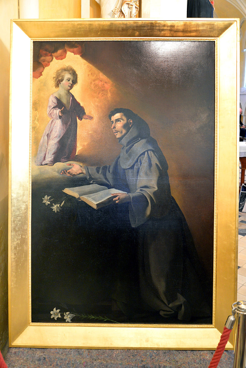 Das Jesuskind erscheint bei St. Antonius von Padua - Francisco de Zurbarán