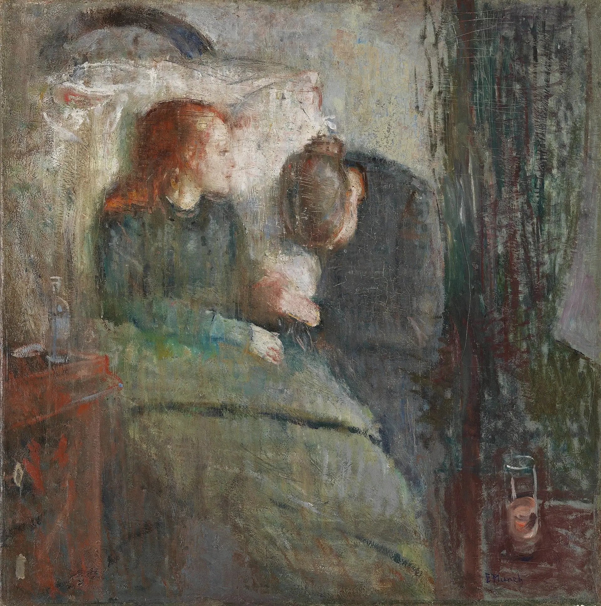 L’enfant malade - Edvard Munch - Alpha Reproduction