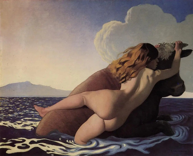 Die Entführung Europas - Félix Vallotton